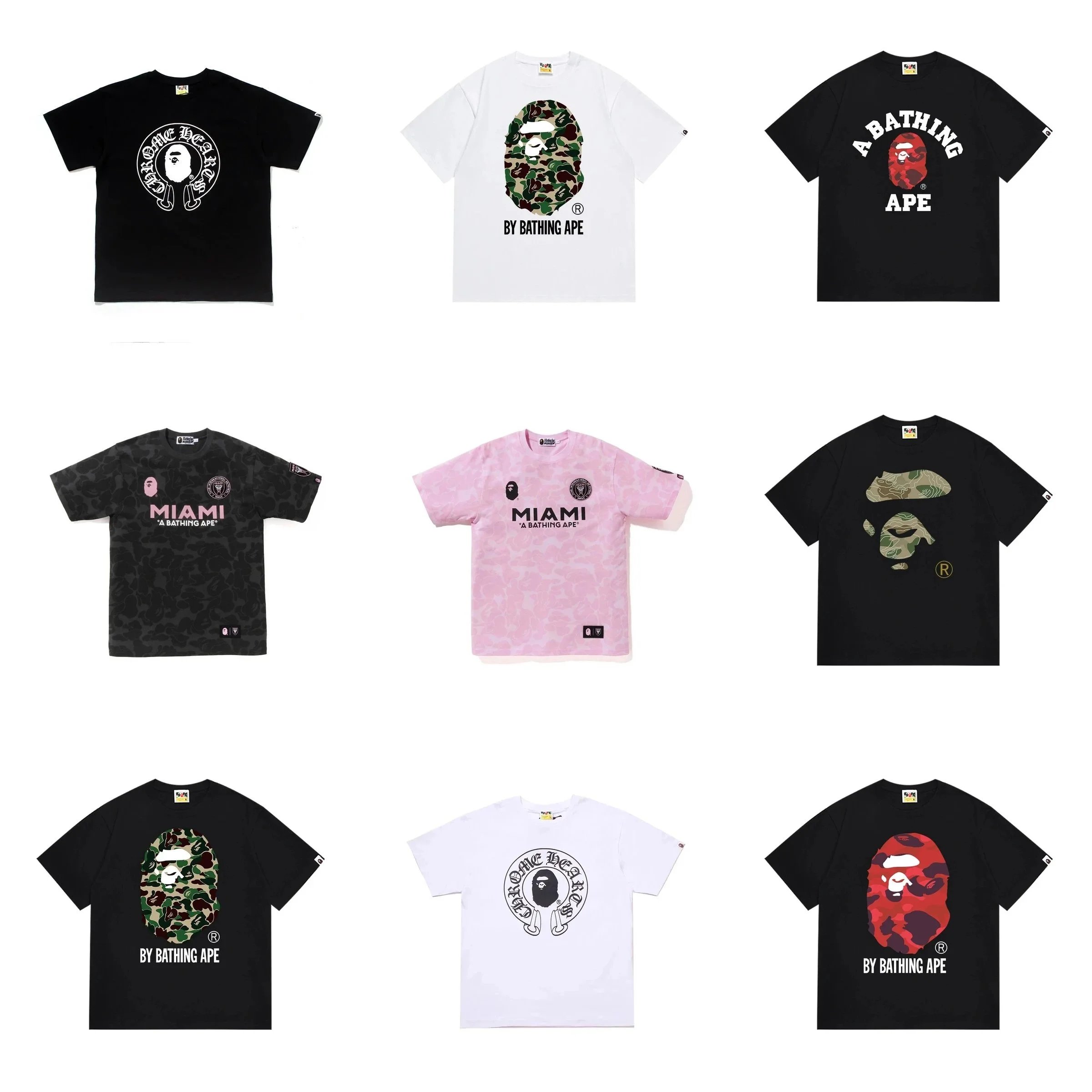 A BATHING APE x Bape x Inter Miami
( 40+ colors )